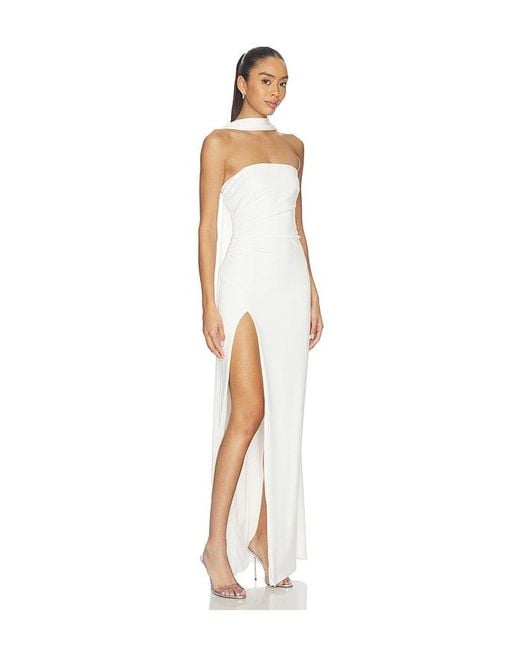 Katie May White Evie Gown