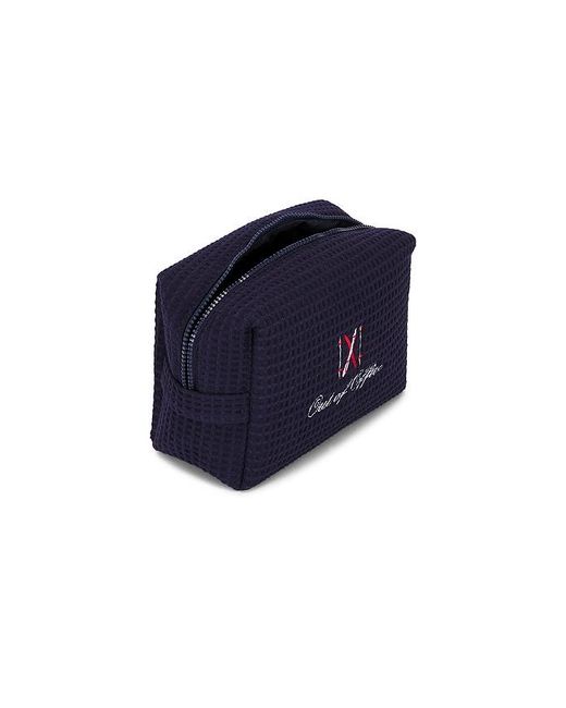 Abode Blue Ski Vacation Waffle Pouch