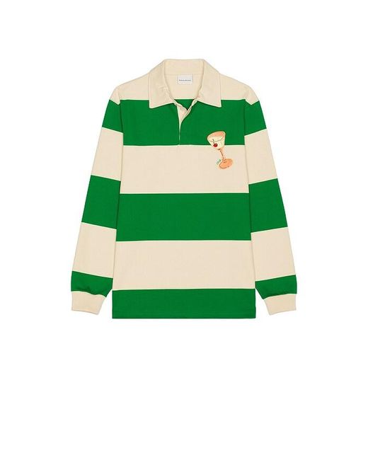 Cocktail Polo En Talla En Drole de Monsieur de hombre de color Green