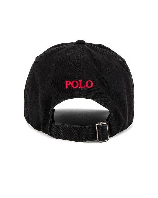 Polo Ralph Lauren Black Polo Logo Cap