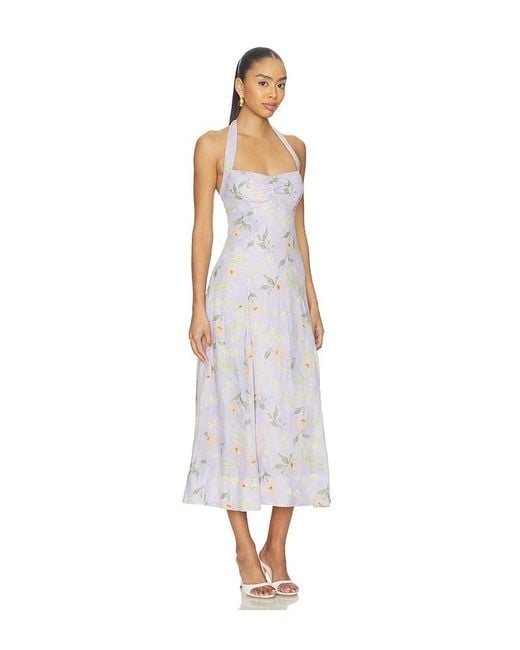 Astr White Jessenia Dress