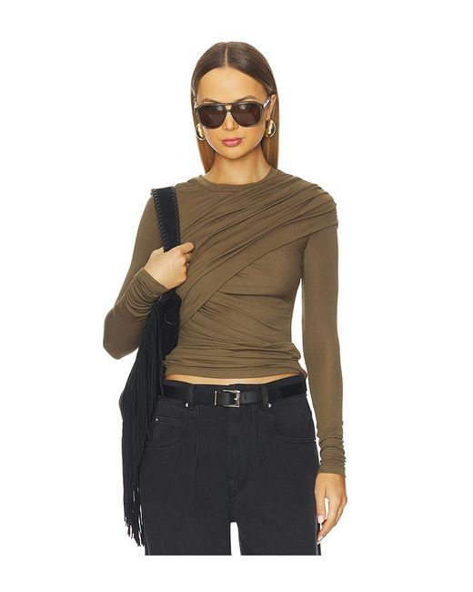 Isabel Marant Brown Oberteil Dressi