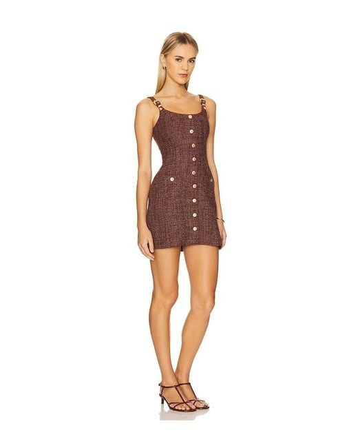 Amanda Uprichard Brown X Revolve Finley Dress