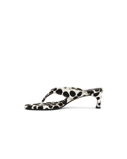ROTATE BIRGER CHRISTENSEN White Kitten Heel Mule