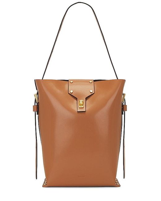 AllSaints Brown Miro Shoulder Bag
