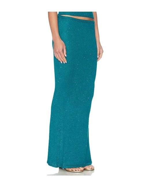 Asta Resort Blue Carolina Skirt