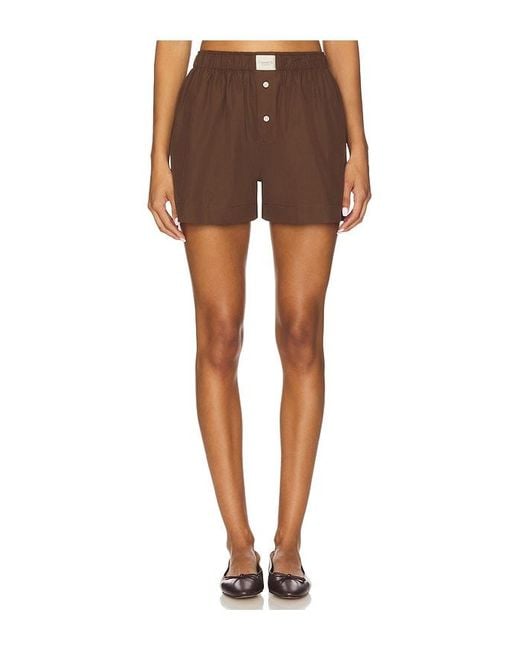 Comme Si Brown La Boxer Classica Short