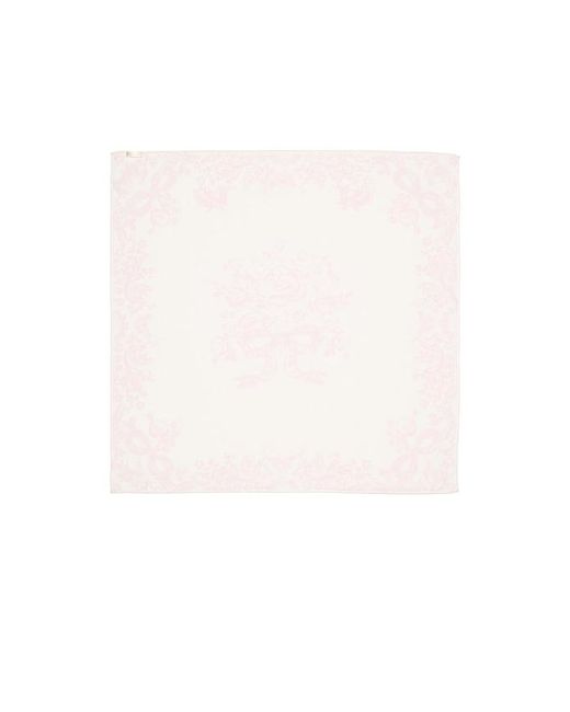 LoveShackFancy Pink Labrina Head Scarf