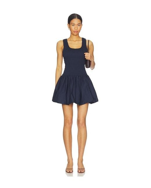Pistola Blue Ilona Bubble Hem Dress
