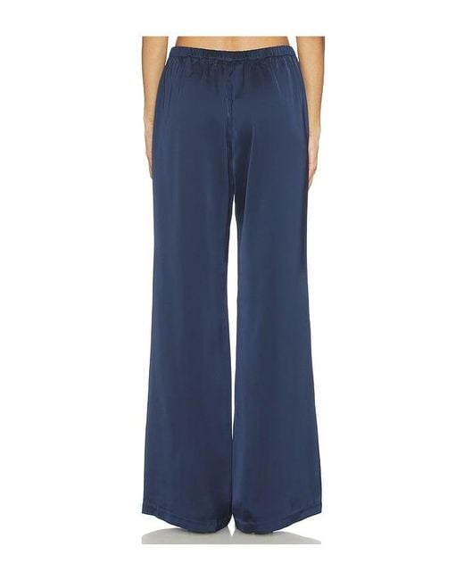 Amanda Uprichard Blue Mariko Pant