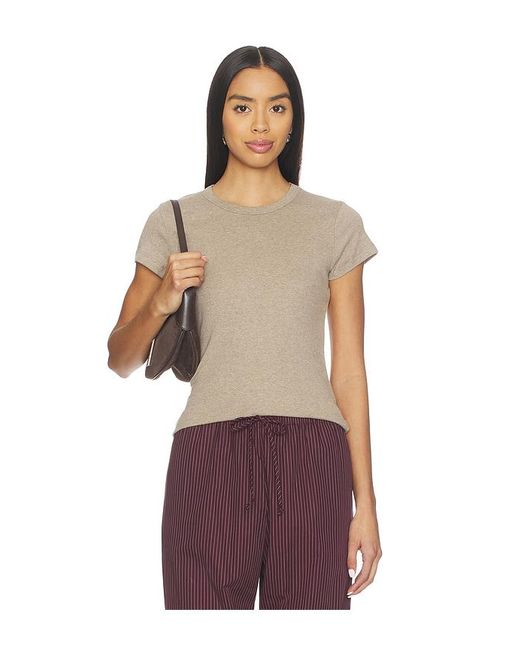 Leset Red Nando Slim Fit Tee