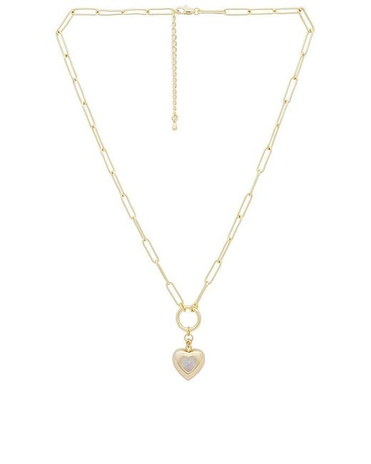 Lovers + Friends White Jocey Necklace