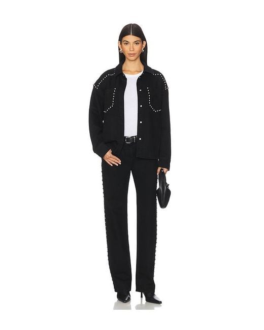 IRO Black Thomas Jacket