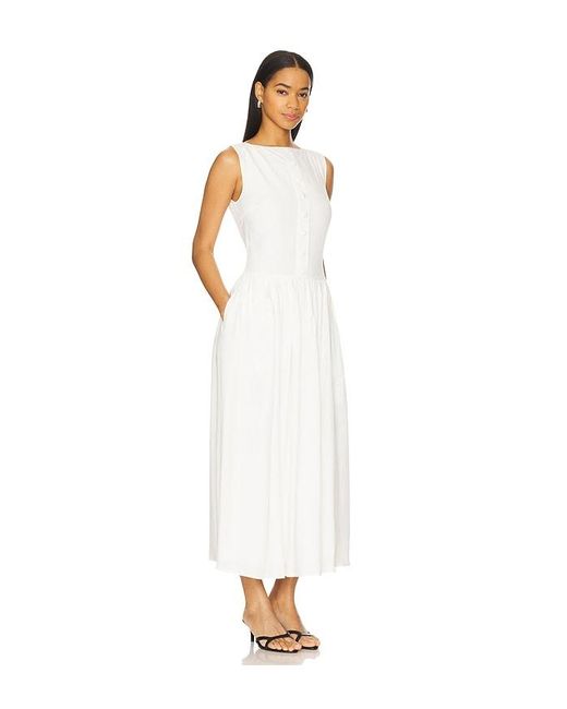 RUE SOPHIE White Luiza Dress