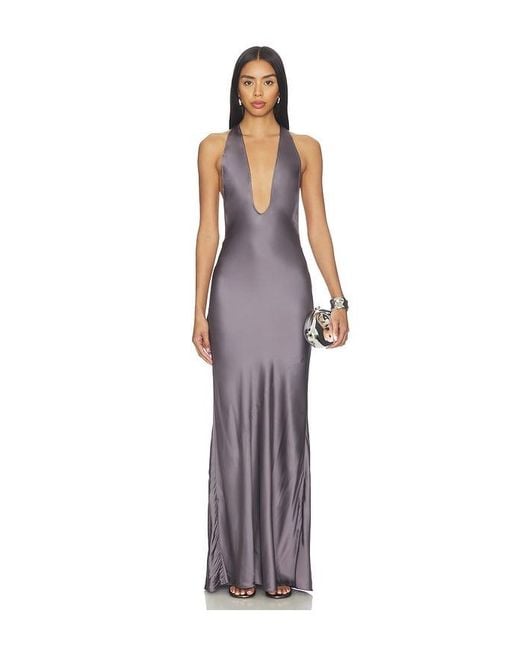 Nbd Purple Pushpa Gown