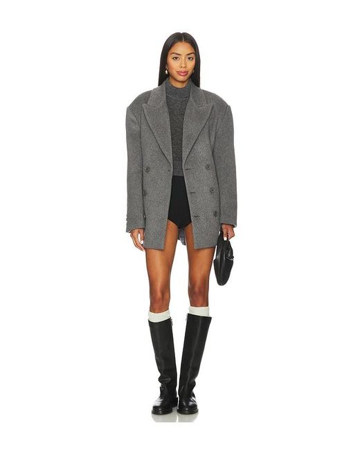 Bardot Black Classic Oversized Hailey Coat