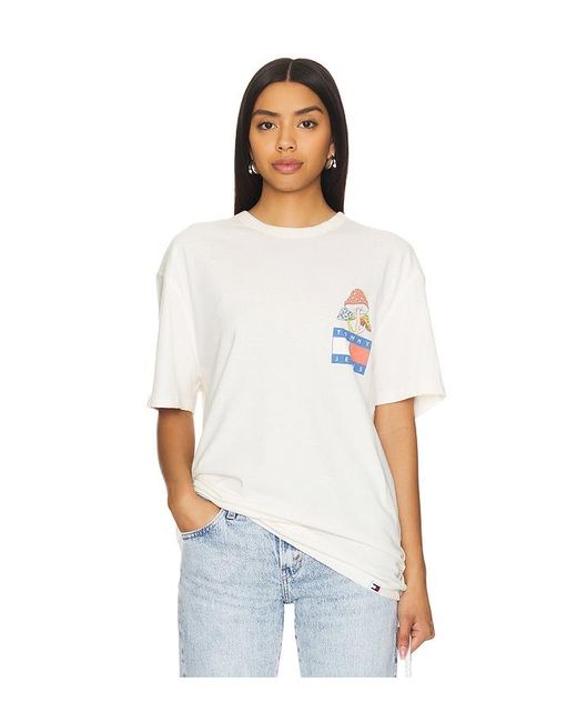 Tommy Hilfiger White Novelty Graphic Tee
