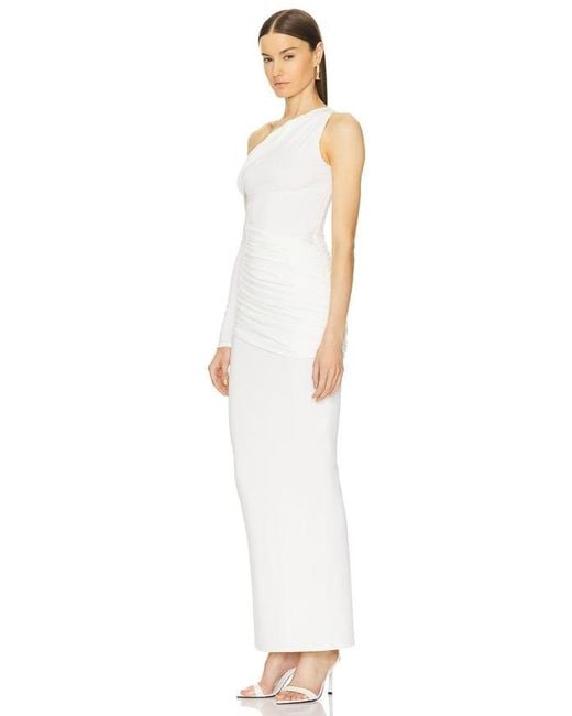 Michael Costello White X Revolve Mireille Maxi Dress