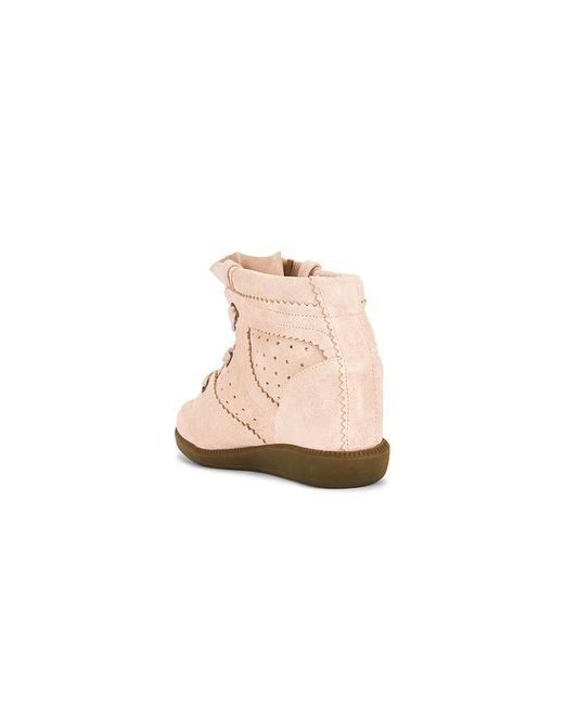 Isabel Marant Pink Bobby Sneaker