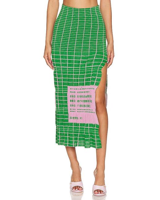Ph5 Green Daru Skirt