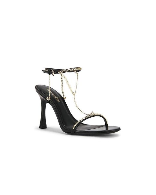 retroféte Black Finny Sandal