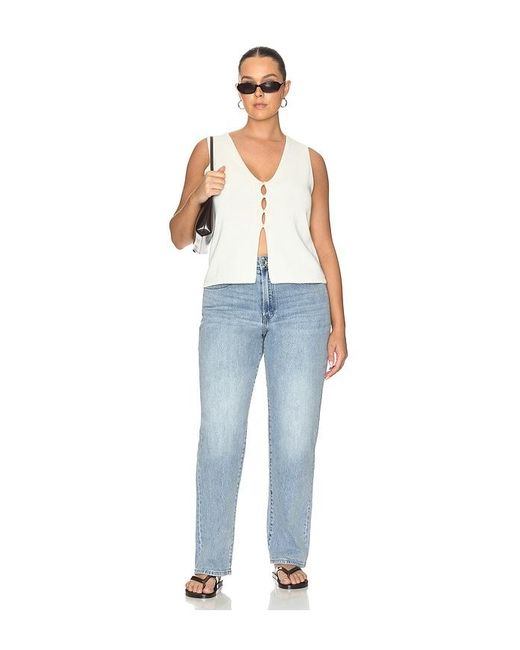 GOOD AMERICAN Blue Good 90's Jeans
