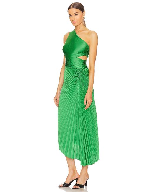 A.L.C. Dahlia ドレス Green