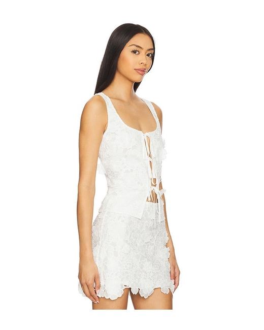 Tularosa White Mattie Top