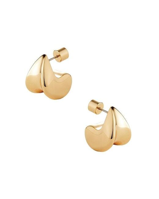 Jenny Bird Metallic Small Paige Puffs Earrings