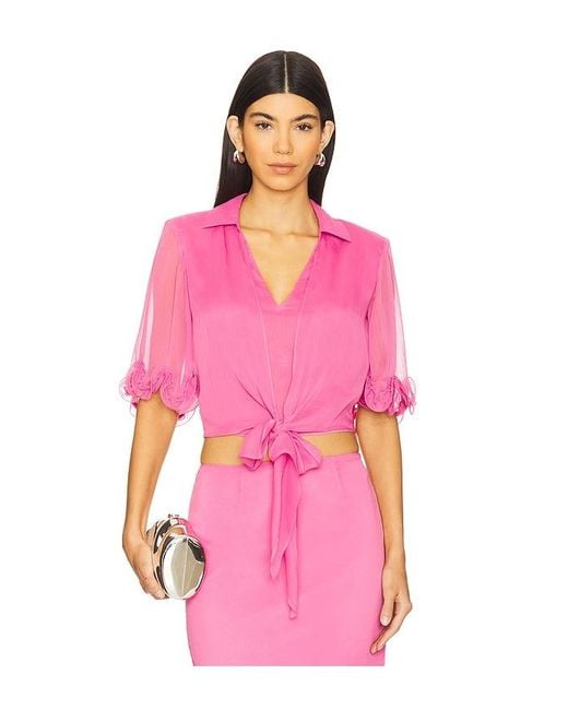 ROTATE BIRGER CHRISTENSEN Wansy トップ Pink