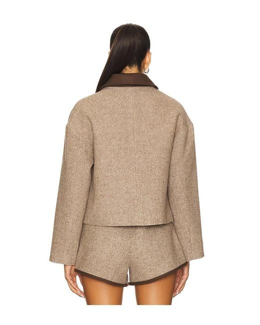 Line & Dot Brown Ingrid Jacket