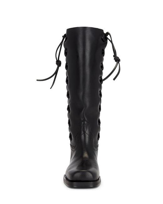 Paris Texas Black Boot Roxanne