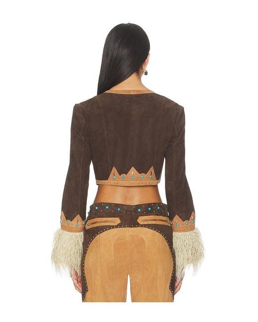 Urban Outfitters Brown X Revolve Record Jacket