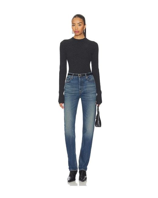 Free People Blue Ever After Pullover