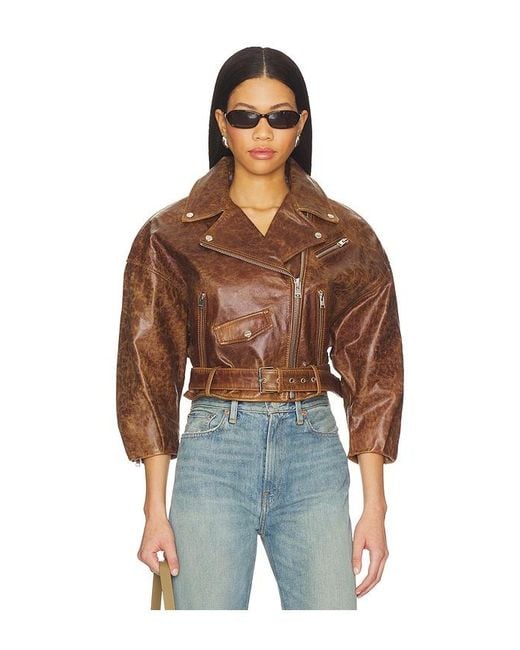 Lamarque Brown Vinnie Jacket