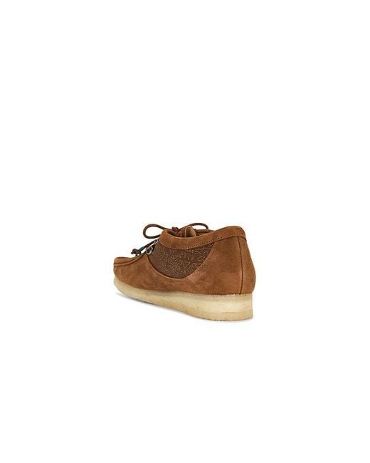 Clarks Bootsschuhe Wallabee in Brown für Herren