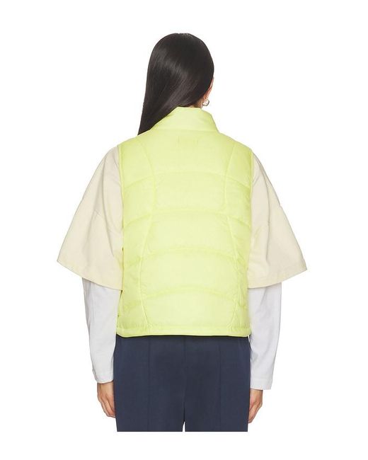 Halfdays Yellow Claude Insulated Vest