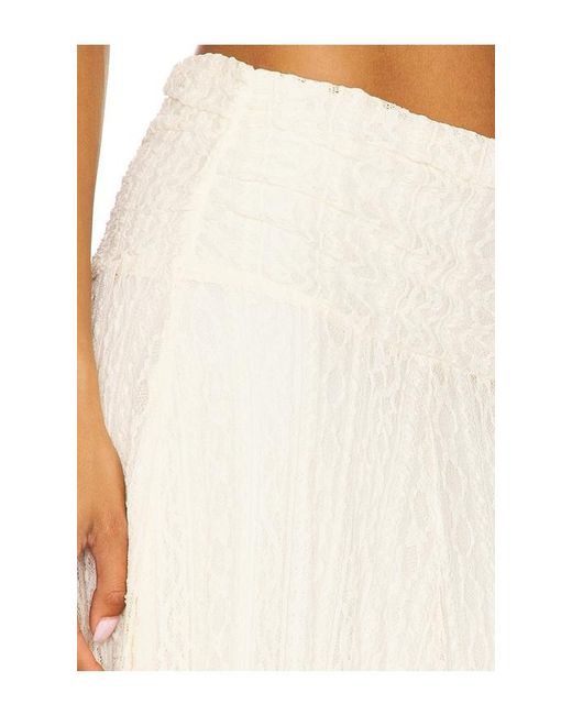MORE TO COME Natural Karina Maxi Skirt