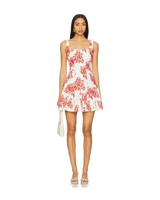 MILLY Dress ミニドレス Red