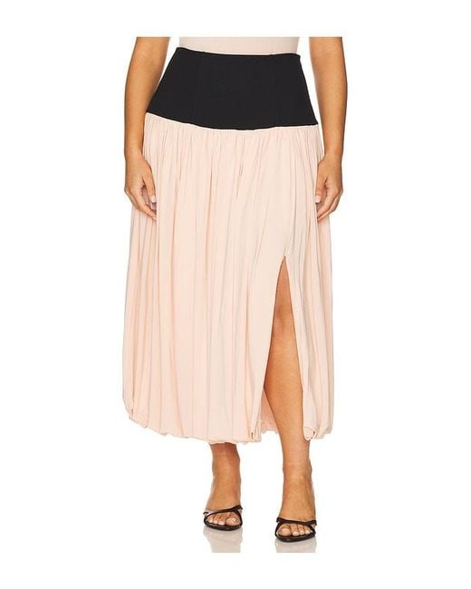 L'academie Black 'Academie Reba Midi Skirt