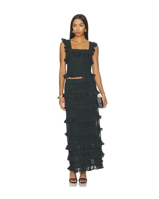 Zimmermann Black Valiant Frill Cami