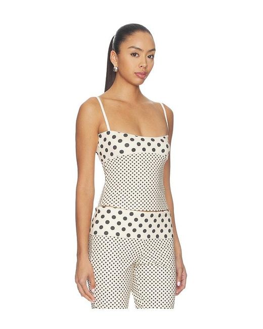 Miaou White Stella Tank Top