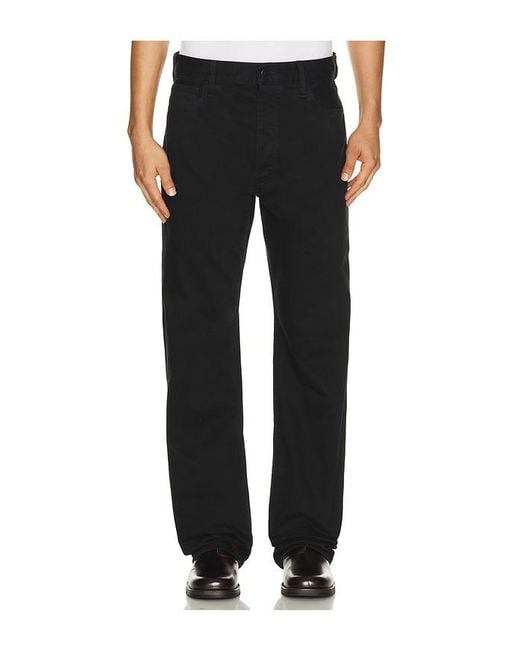 Fear Of God Black Denim 5-Pocket Jeans for men