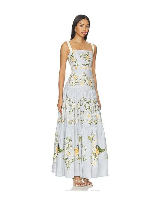 Agua Bendita White Lima Valle Dress