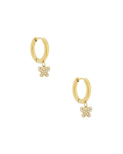 Casa Clara Metallic Mari Drop Earrings