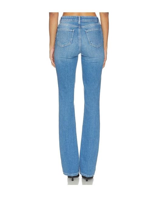 L'Agence Blue Selma Sleek Baby Boot Jeans