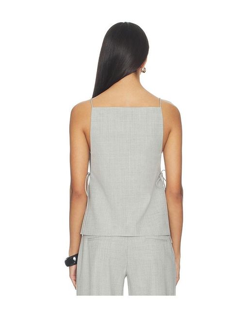 St. Agni Multicolor Square Side Tie Top