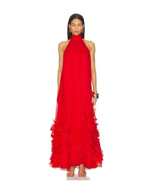 Elliatt Red Evelin Gown