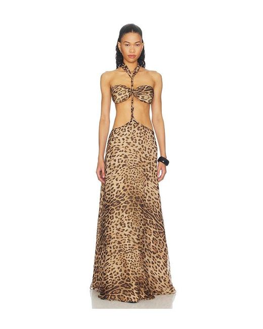 Mariandree Gaitan Natural Kira Dress