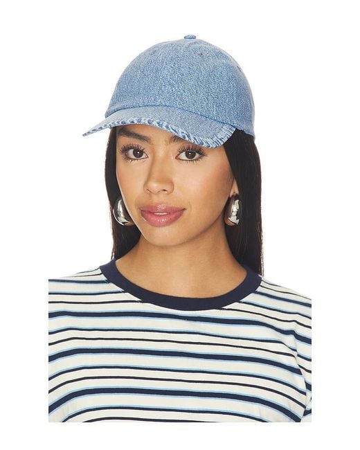 Rag & Bone Blue Miramar Baseball Cap